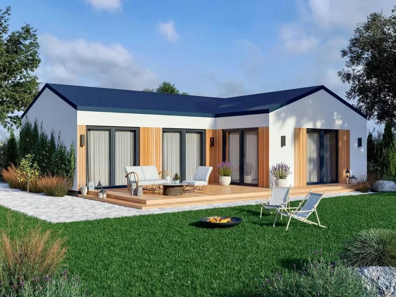 Dom modułowy 70m2: Koszty, pułapki i jak zbudować na zgłoszenie?